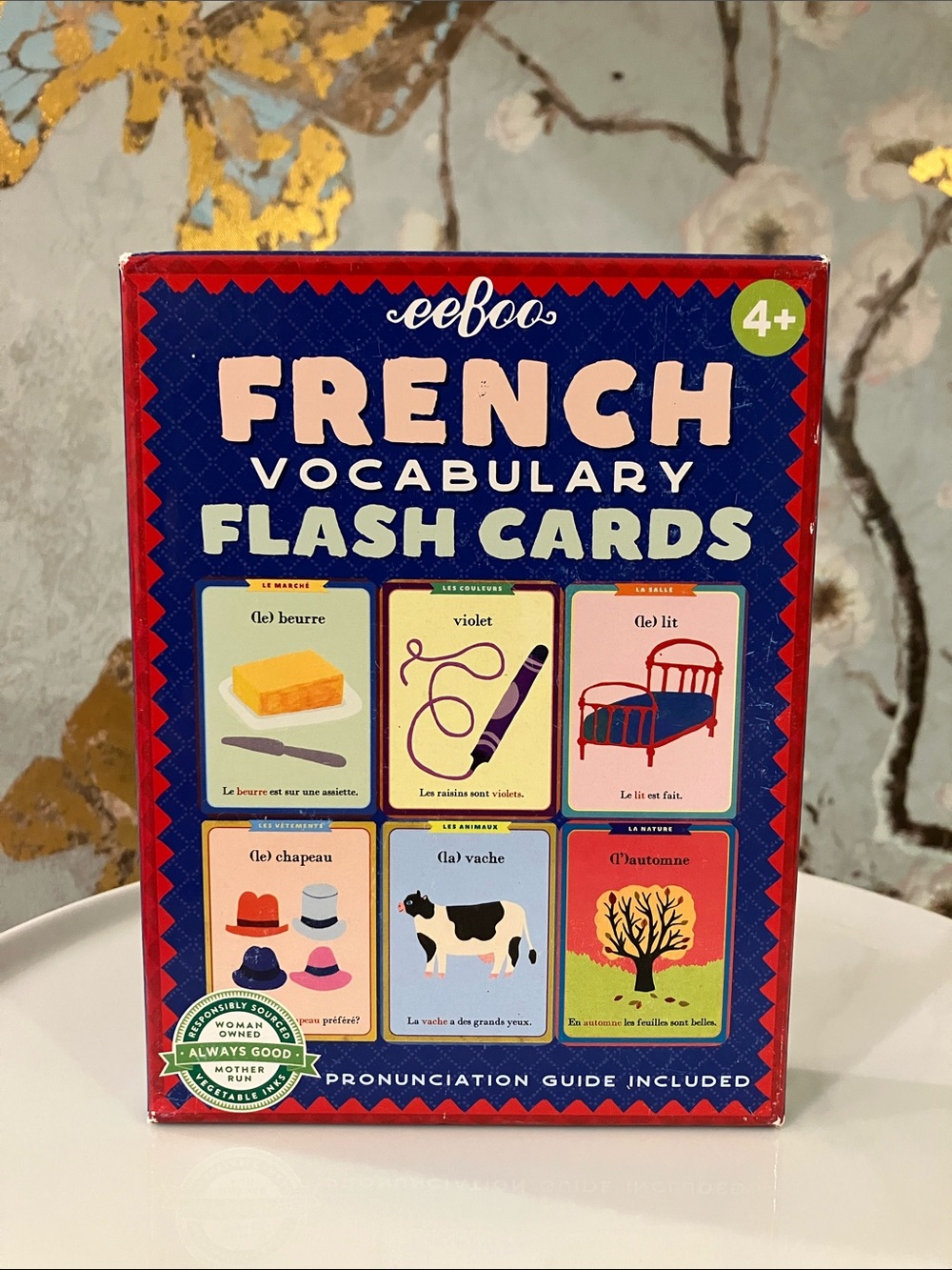 eeBoo French Vocabulary Flash Cards - Full Set